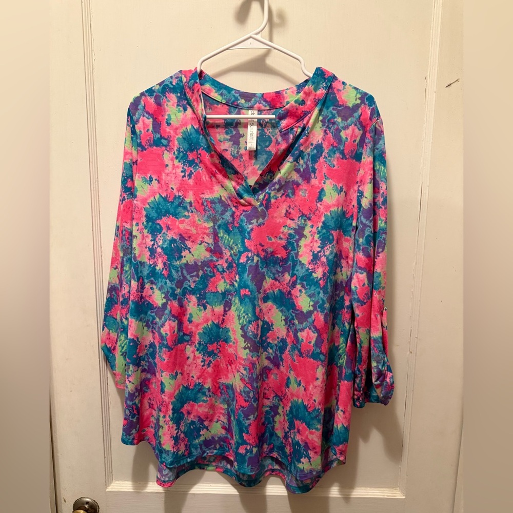 Vibrant Botique Dear Scarlett Multicolor Women's Top